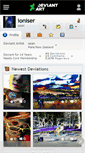 Mobile Screenshot of ioniser.deviantart.com