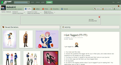 Desktop Screenshot of mutsuki-k.deviantart.com