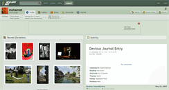 Desktop Screenshot of mohamlet.deviantart.com