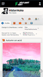 Mobile Screenshot of mistermoka.deviantart.com