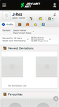 Mobile Screenshot of j-roz.deviantart.com