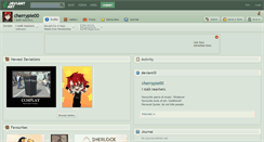 Desktop Screenshot of cherrypie00.deviantart.com