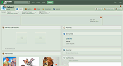 Desktop Screenshot of daburd.deviantart.com