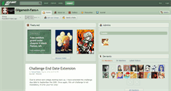 Desktop Screenshot of gilgamesh-fans.deviantart.com