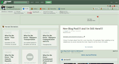 Desktop Screenshot of cooper3.deviantart.com