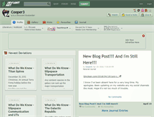 Tablet Screenshot of cooper3.deviantart.com