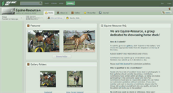 Desktop Screenshot of equine-resource.deviantart.com