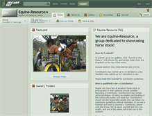 Tablet Screenshot of equine-resource.deviantart.com