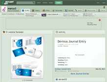 Tablet Screenshot of maroo3.deviantart.com