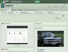 Tablet Screenshot of douglaseltz.deviantart.com