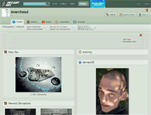 Tablet Screenshot of anarchsoul.deviantart.com