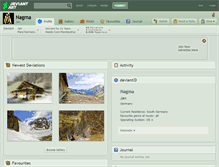 Tablet Screenshot of nagma.deviantart.com