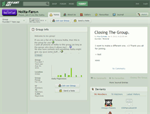 Tablet Screenshot of nolita-fans.deviantart.com