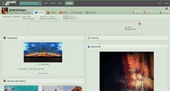 Desktop Screenshot of pinkrickshaw.deviantart.com