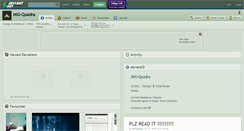 Desktop Screenshot of mig-quadra.deviantart.com