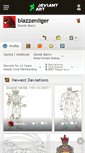 Mobile Screenshot of blazzenliger.deviantart.com