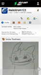 Mobile Screenshot of malestrom123.deviantart.com