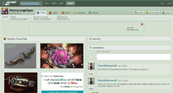 Desktop Screenshot of nienna-angelique.deviantart.com
