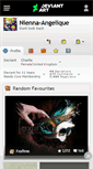 Mobile Screenshot of nienna-angelique.deviantart.com