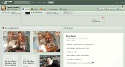 Desktop Screenshot of darthluis445.deviantart.com
