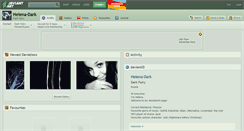 Desktop Screenshot of helena-dark.deviantart.com