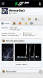 Mobile Screenshot of helena-dark.deviantart.com