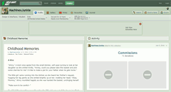 Desktop Screenshot of machinexjunkie.deviantart.com