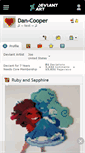 Mobile Screenshot of dan-cooper.deviantart.com