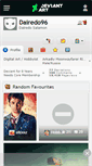 Mobile Screenshot of dairedo96.deviantart.com