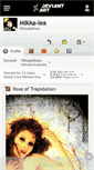 Mobile Screenshot of mikka-lea.deviantart.com