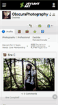 Mobile Screenshot of obscuraphotography.deviantart.com