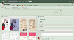 Desktop Screenshot of mcdonnell.deviantart.com