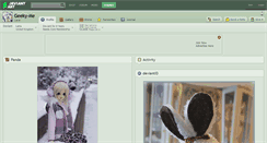 Desktop Screenshot of geeky-me.deviantart.com