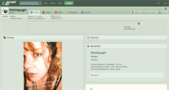 Desktop Screenshot of littlehippygirl.deviantart.com