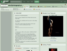 Tablet Screenshot of malephotography.deviantart.com
