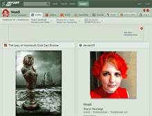Tablet Screenshot of noadi.deviantart.com