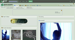 Desktop Screenshot of green-knickers.deviantart.com