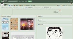 Desktop Screenshot of kidcvs.deviantart.com