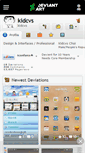 Mobile Screenshot of kidcvs.deviantart.com