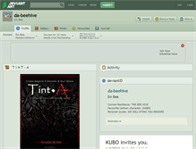 Tablet Screenshot of da-beehive.deviantart.com