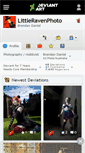 Mobile Screenshot of littleravenphoto.deviantart.com
