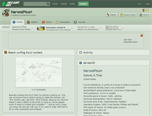 Tablet Screenshot of harvestpicori.deviantart.com