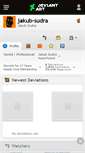 Mobile Screenshot of jakub-sudra.deviantart.com