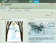 Tablet Screenshot of amoelanime.deviantart.com