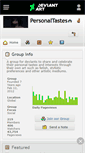Mobile Screenshot of personaltastes.deviantart.com
