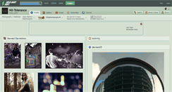 Desktop Screenshot of n0-tolerance.deviantart.com