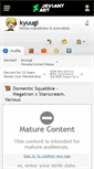 Mobile Screenshot of kyuugi.deviantart.com
