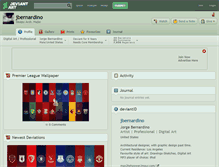 Tablet Screenshot of jbernardino.deviantart.com