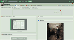 Desktop Screenshot of bentomlin.deviantart.com
