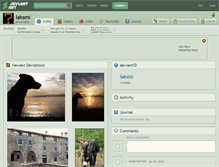 Tablet Screenshot of laksmi.deviantart.com